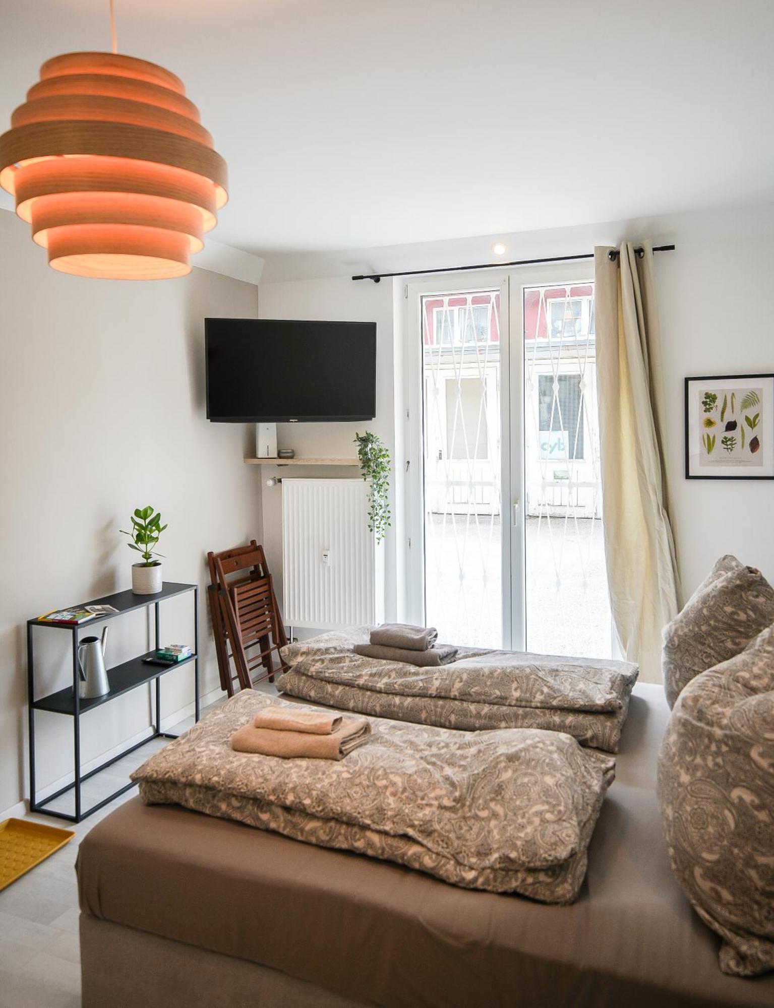 מינכן Stilvolles Apartment Im Laessigsten Viertel מראה חיצוני תמונה