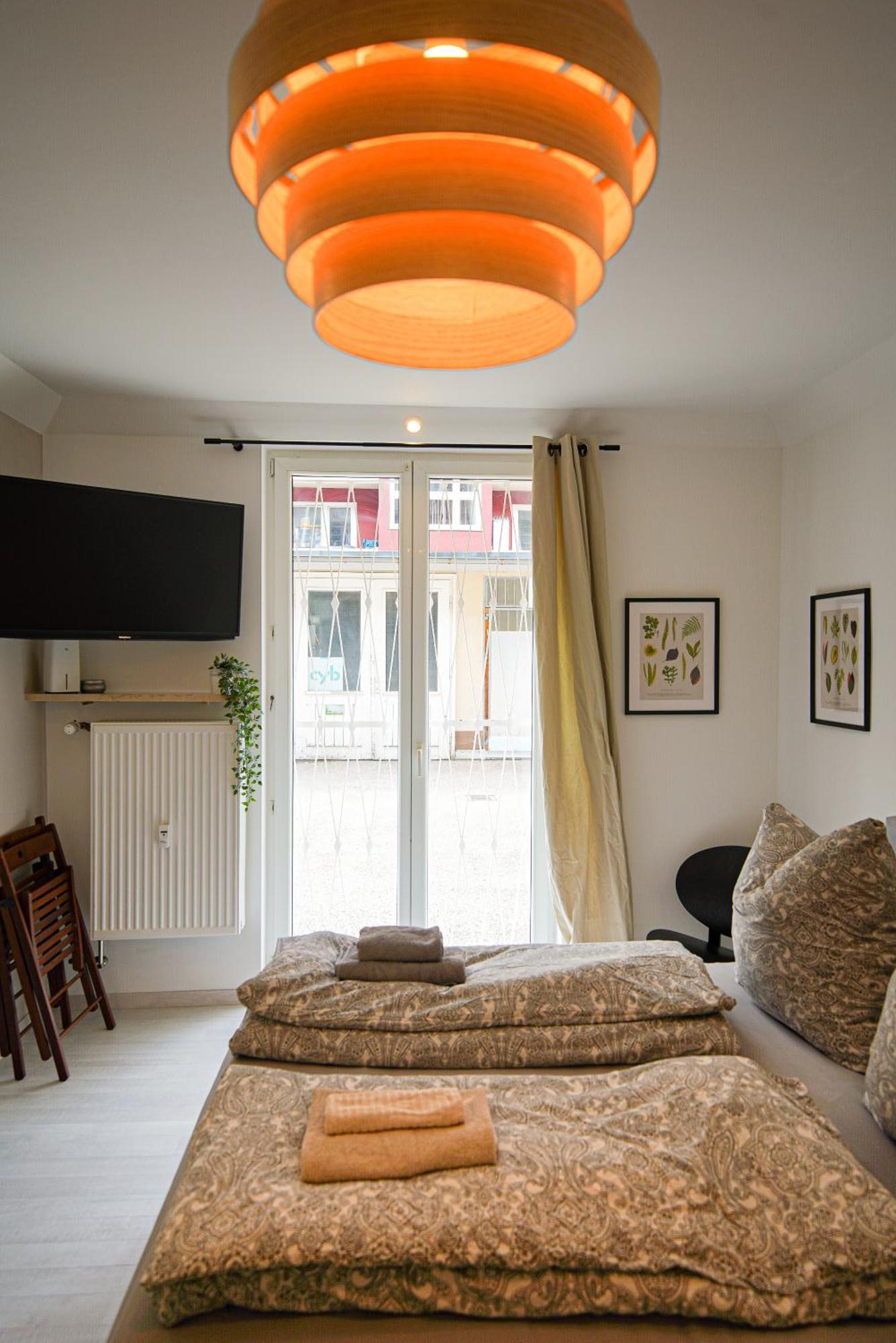 מינכן Stilvolles Apartment Im Laessigsten Viertel מראה חיצוני תמונה